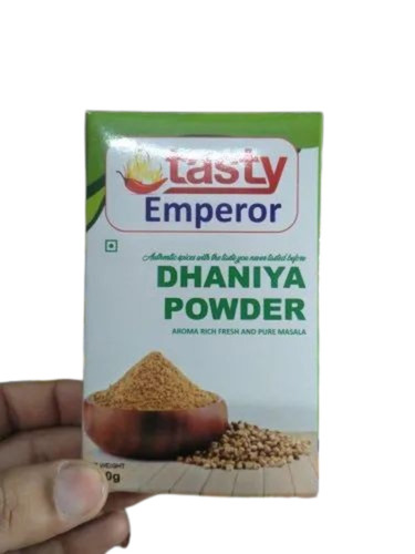 Coriander Powder Packaging Box - Multi-Color Printed Paper, Eco-Friendly Brown Design