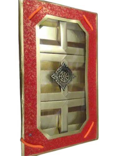 Dry Fruit Packaging Box - Multi Color Printed Paper | Durable, Eco-Friendly Material