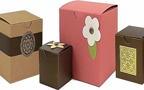 Duplex Paper Packaging Box - Multi Color, Printed Design | High-Quality Paper Material for Versatile Packaging Solutions