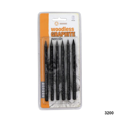 Graphite Pencils - Graphite Material, Standard Lengths or Custom Sizes, Black Color | Smooth, Clean Marks, Easy Erasing, Break-Resistant, Sharpenable