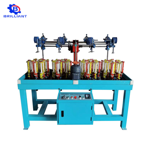 High Speed Flat Wire And Rope Braiding Machine