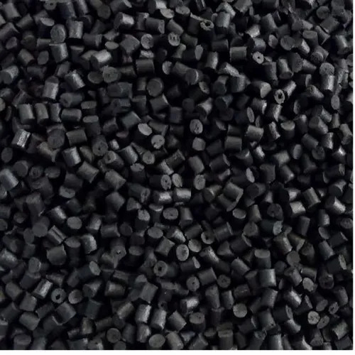 Plastic Granules - 100% Pure, Granular Form, Standard Size, Black Color, Density: 1.15 g/cmÂ³ | High Flame & Temperature Resistance, Eco-Friendly & Recyclable