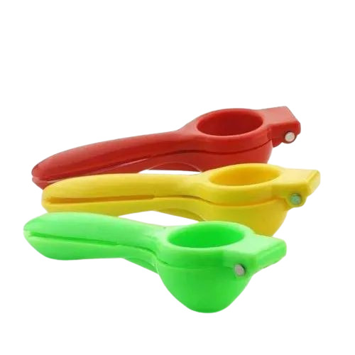 Plastic Lemon Squeezer - PVC, 6 Inch Size | Available in Yellow, Green, Red - Ideal Kitchen Tool for Effortless Lemon Squeezing