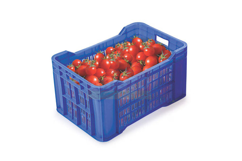 Plastic Tomato Crate - Style: Double Faced