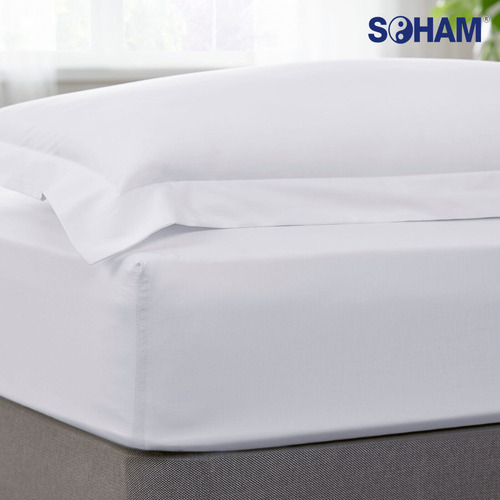 Pr-1009-Hospital Cotton White Fitted Bedsheet