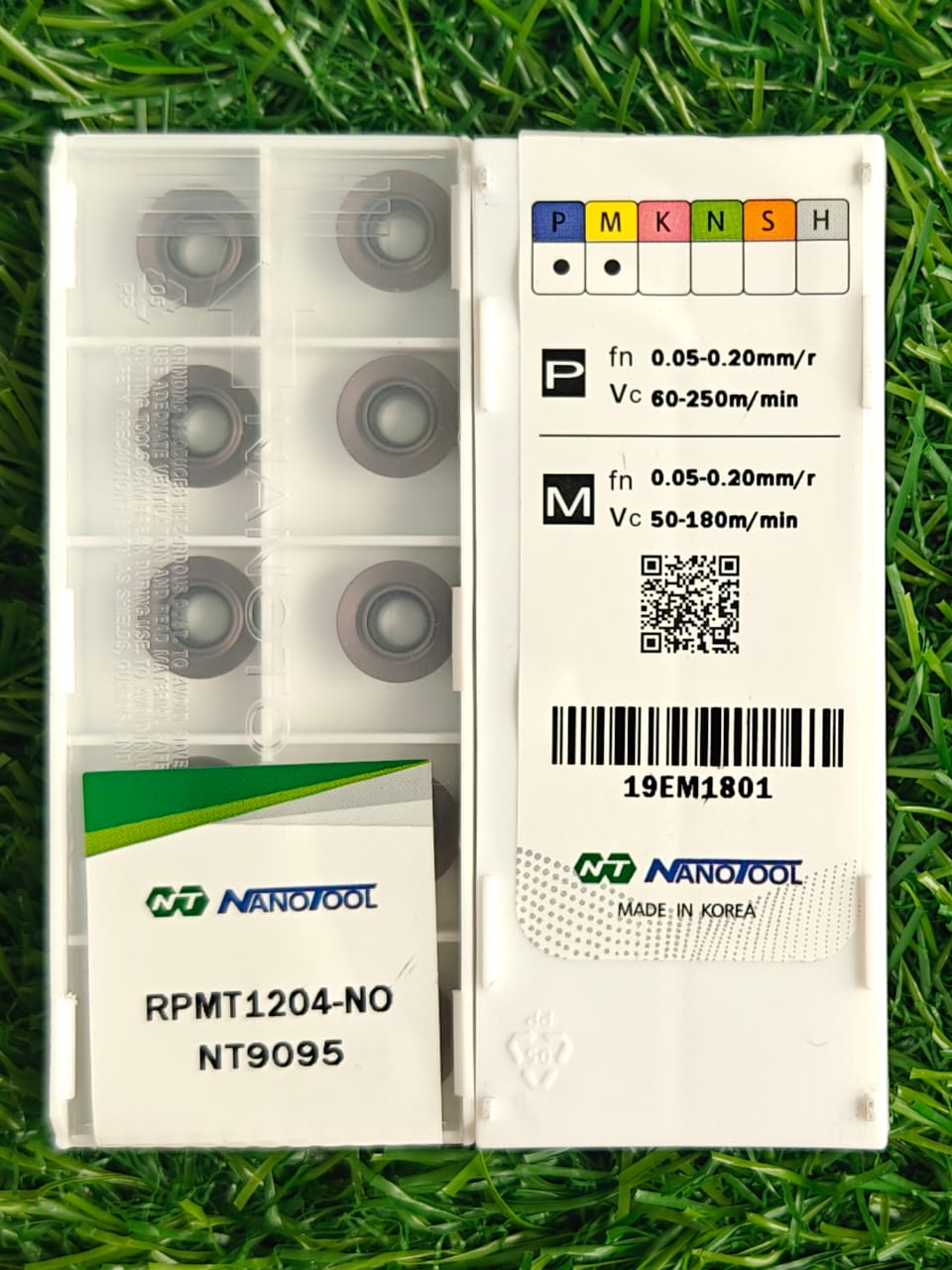 PVD Grade Milling Insert-RPMT1204-NO NT9095