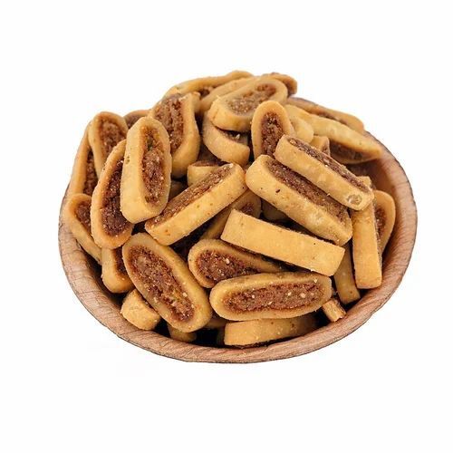 Rajwadi / Coin Bhakharvadi Namkeen - Oval Shape 1 Kilogram Weight | Tasty Salty & Spicy Flavor Shelf Life of 2 Months Quality Ingredients