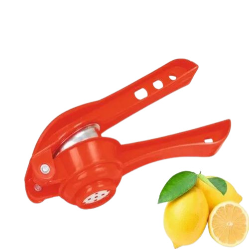 Red Lemon Squeeze - Plastic, 5 Inch Size, Red Color | Ideal Kitchen Tool for Easy Lemon Squeezing and Juicing