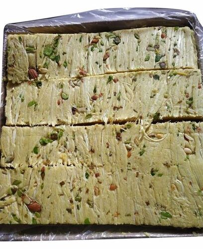 Tasty Soan Papdi - 500 Grams | FSSAI Certified Regular Size Sweet Taste Good Quality Packaging in Box 6 Months Shelf Life