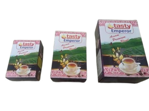 Tea Packaging Box - Cardboard Material , Multi Color Printed Design for Versatile Tea Presentation and Eco-Friendly Packaging