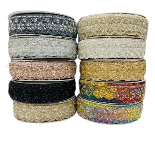 Embroidery Lace - Color: Customize