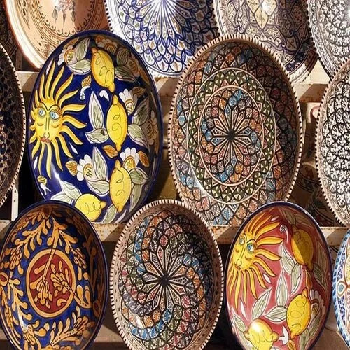 Handicrafts Plate - Shape: .