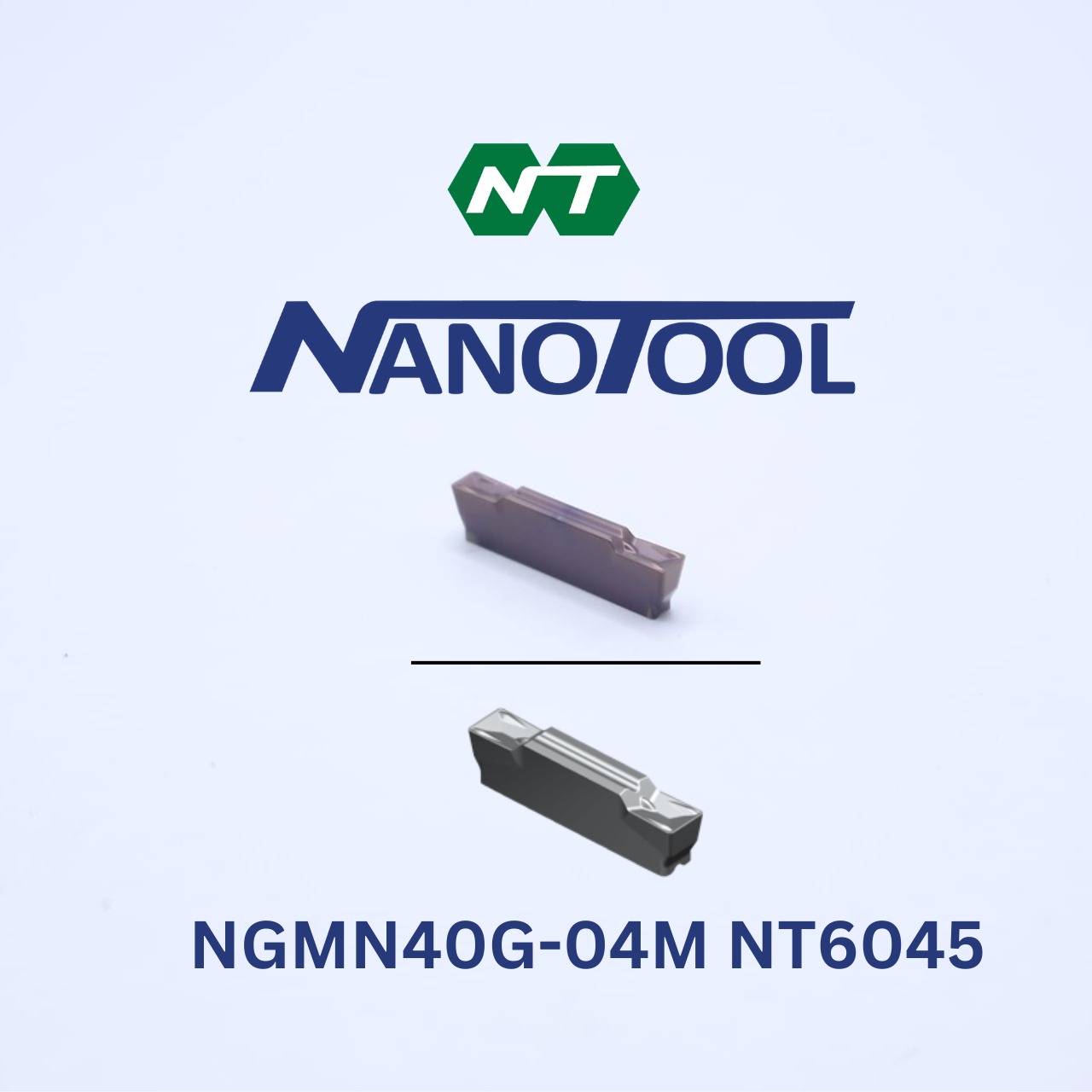 PVD Grade Grooving Insert-NGMN40G-04M NT6045