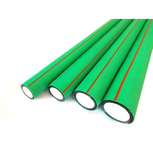 Round PPR Pipe - 100m Length Green Color PN10/PN16/PN20 Pressure Rating | Wear-Resistant Flexible Chemical and Water Resistant