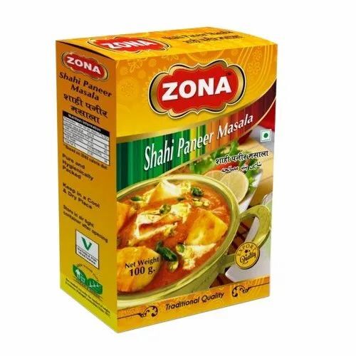 Shahi Paneer Masala Packaging Box