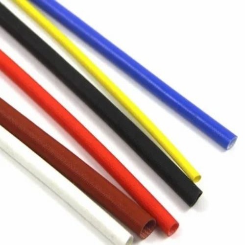 Silicone Rubber Coated Fibreglass Sleeve - Color: Mix