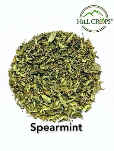 Spearmint Leaves - Dried, A Grade | Green Color, 20 Kgs Pack, 6 Months Shelf Life, Cool & Dry Storage