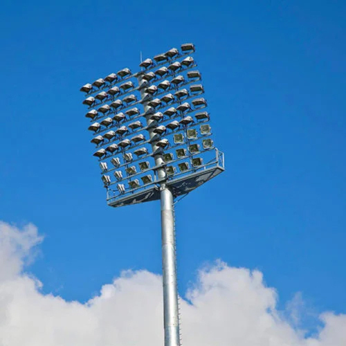 Stadium Mast Pole - Color: Silver