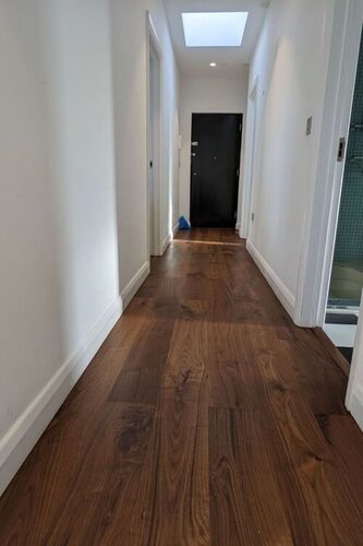 Walnut Solid Wooden Flooring - Material: Wood