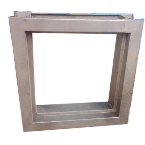Window Frame - Aluminum Material, Customized Size , Polished White Finish, Screw-in Installation for Home and Hotel Use