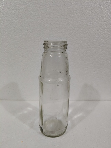 300 Ml Frost Milk Glass Bottle - Color: Transparent