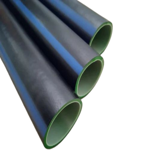 HDPE Coil Pipe - 1 Inch Diameter, 500m Length, PN 6 Pressure Rating, 2.8mm Thickness, Black | Industrial Application, Round Head Code