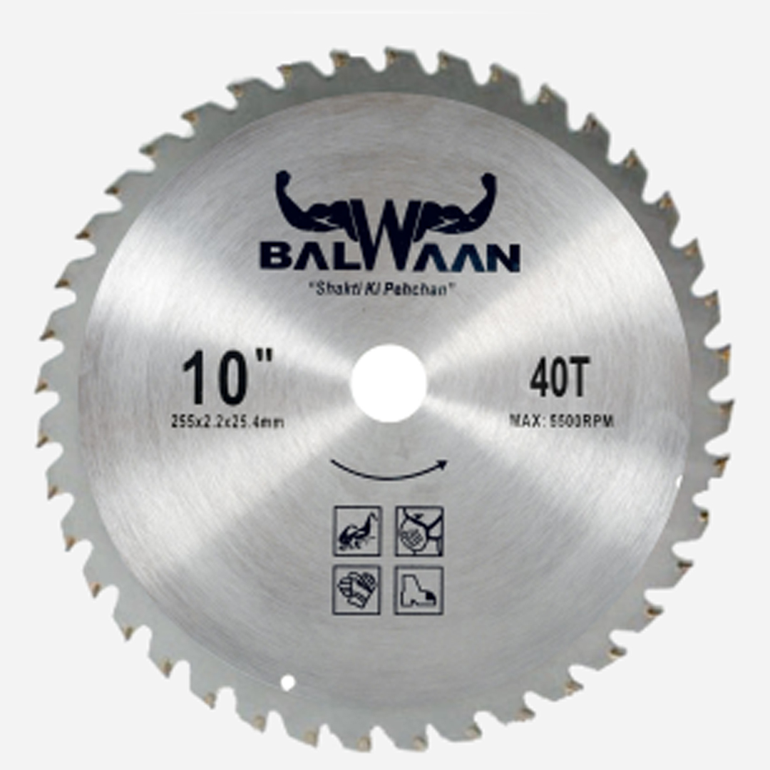 Balwaan Brush Cutter Blade 10' 40T 