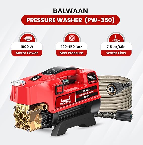 Balwaan Pressure Washer PW-350 