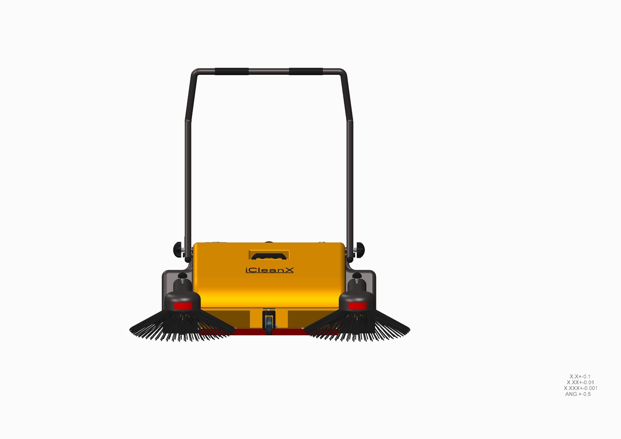 Heavy Duty Manual Sweeper For Industrial Cleaning Regular - Capacity: 30 Ltr