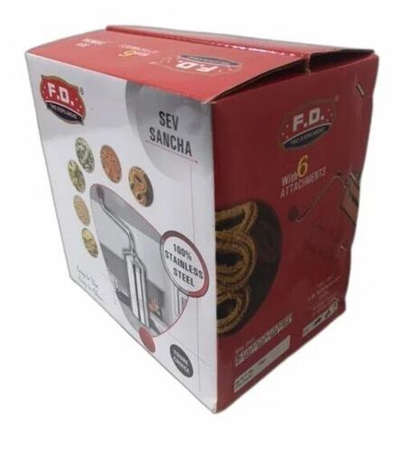 Kitchenware Packaging Box - Double Wall 5 Ply Paper Board, 15X11X4 Inch Size , Multi Color Printed with Laminated Coating, 5kg Capacity