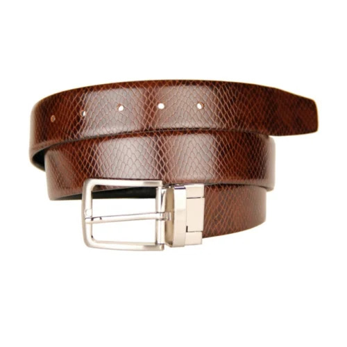 Leather Belt For Mens - Color: Blck