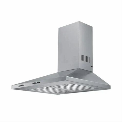 Modular Kitchen Chimney - 60 cm, 1150 m3/h Suction Capacity | Stainless Steel, Downdraft Installation, Silver Baffle Filter