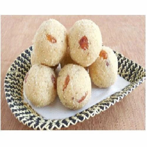Rava Ladoo - Sweet Indian Delicacy, 1 Kilogram Pack | Tasty, FSSAI Certified, 5 Days Shelf Life