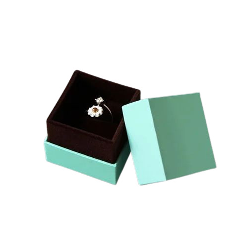 Ring Jewellery Box - Paper Material, Multi Color Printed Design | Eco-Friendly, Bio-degradable, Perfect for Jewelry Packaging