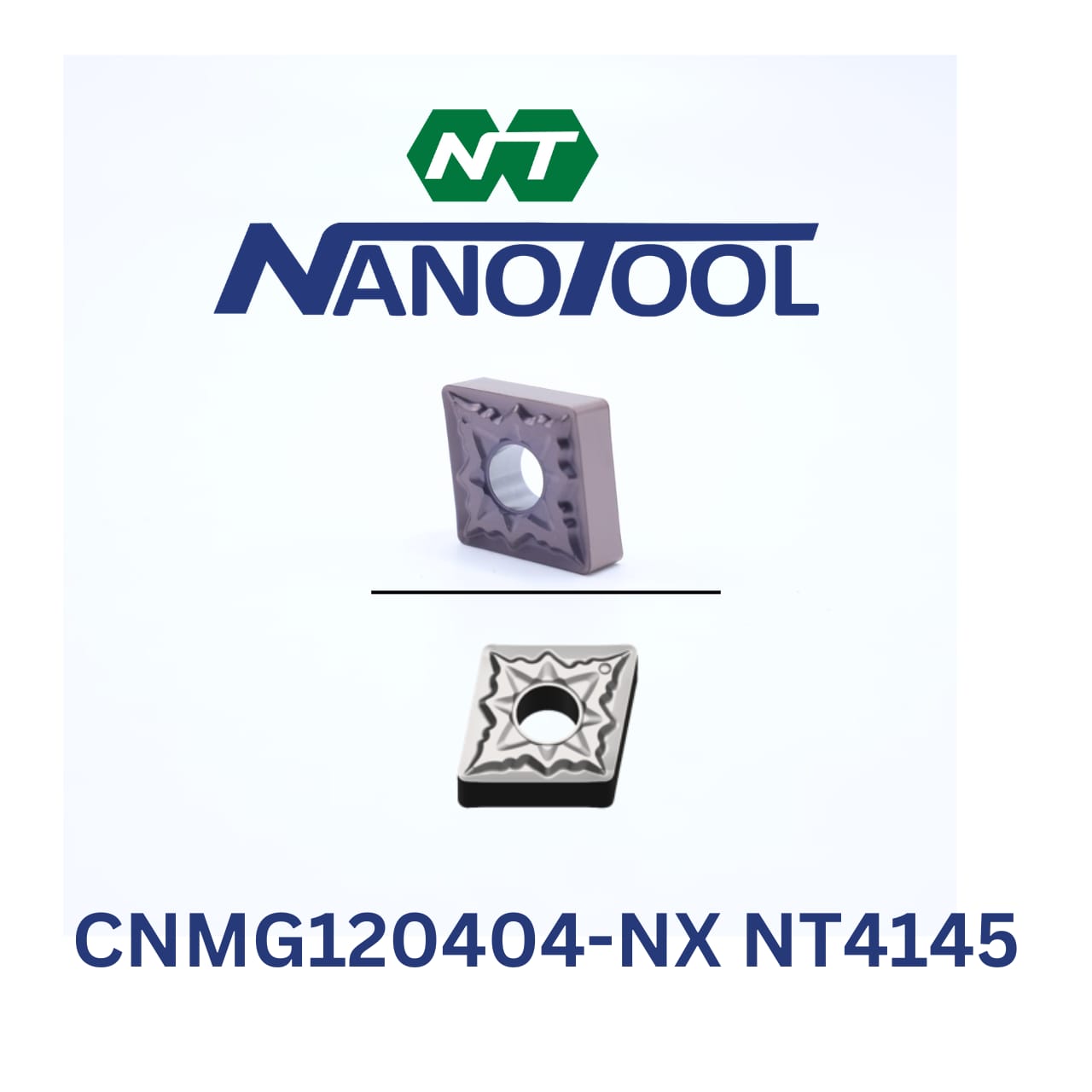 Turning Insert CNMG120404-NX NT4145 PVD grade