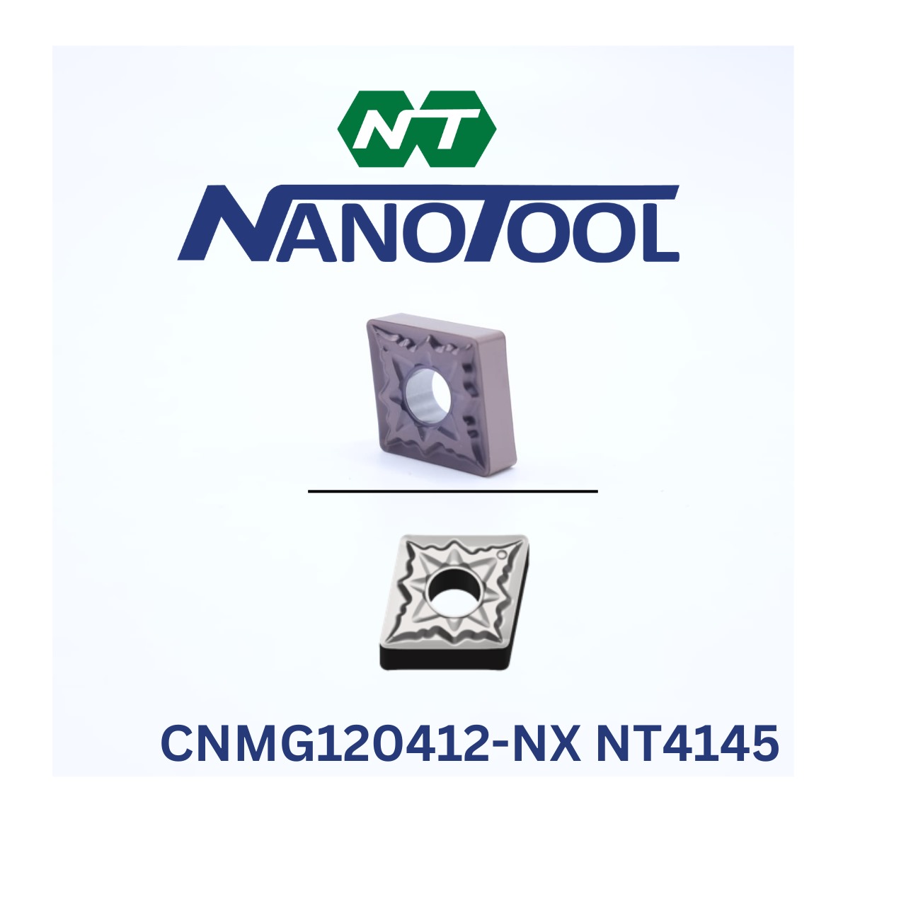 Turning Insert Cnmg120412-Nx Nt4145 Pvd Grade