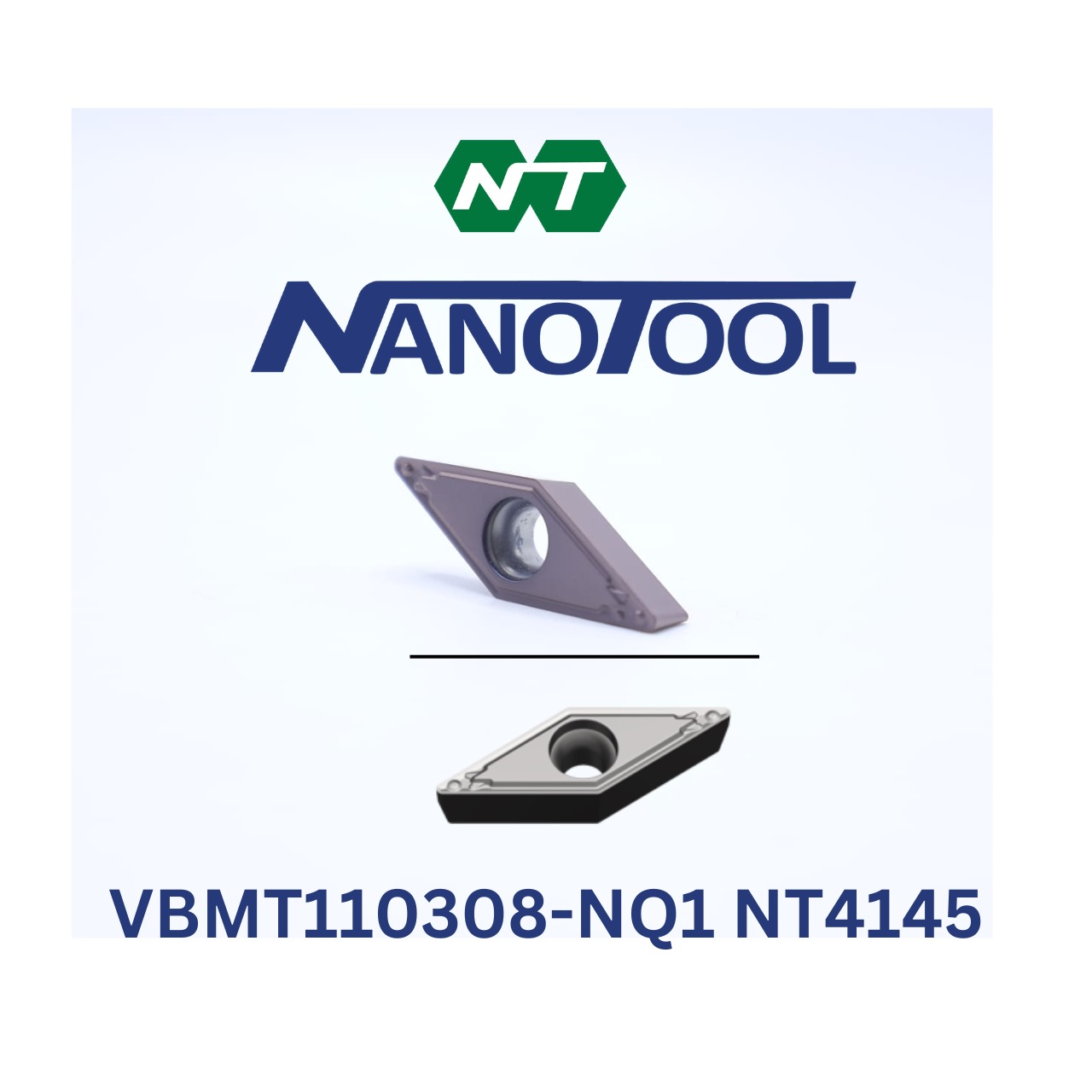 Turning Insert Vbmt110308-Nq1 Nt4145  - Application: Industrial Use