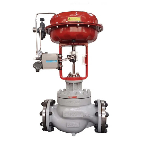 Control Valves - Alloy Construction Standard Size Multi-Color Design | Flanged End Connection 80 Bar Operating Pressure Butt Welding Type