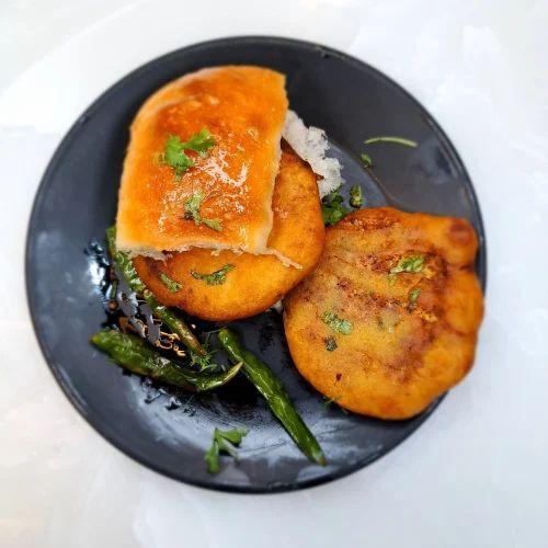 Frozen Batata Wada - 50 Grams Vacuum Packed Fried 6 Months Shelf Life | Healthy Ready To Eat Ideal Storage at -18 Degrees