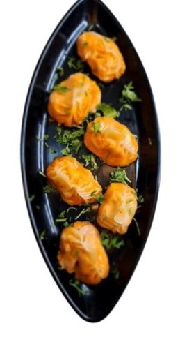 Frozen Paneer Tikka Momos - Healthy Frozen Snacks , Vacuum Pack | Ready To Eat, Good Storage Temperature: -18 Degree, Shelf Life: 7 Days