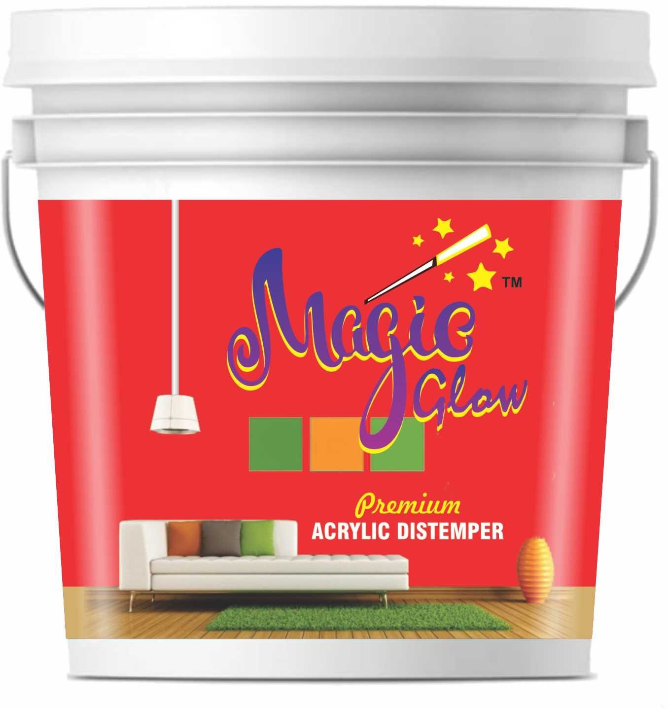 Magic Glow Acrylic Distemper 20 L - Application: Building