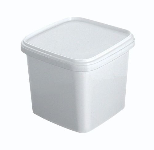 Plain Rectangular Plastic Container