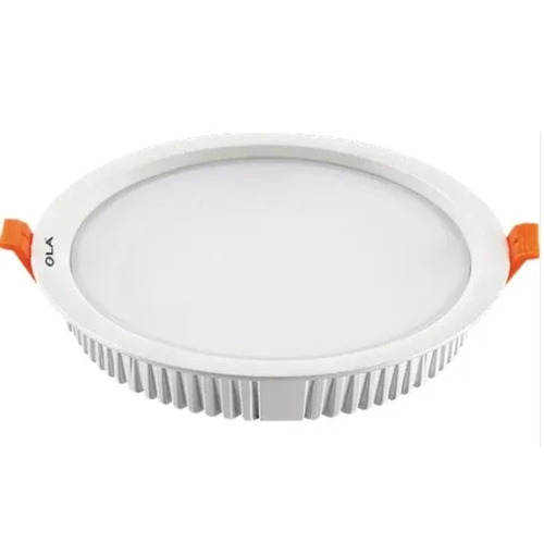 Round Led Downlight - Color: White