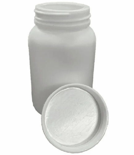 Round Pharmaceutical Hdpe Bottle - Color: White