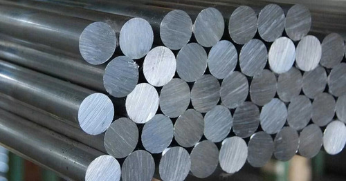 Round Steel Bar - Stainless Steel, Polished Finish, Grey Color | Industrial Grade, Excellent Quality, Durable and Reliable