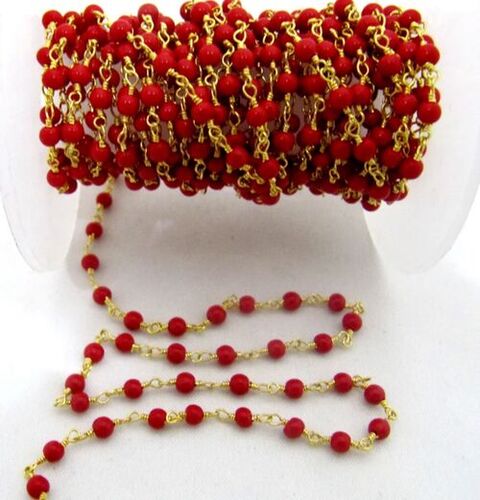 coral beads