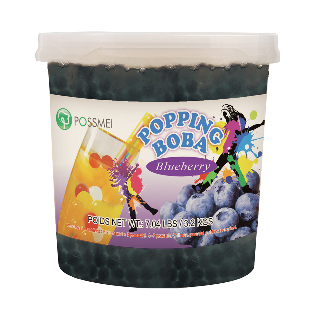 Blueberry Popping Boba