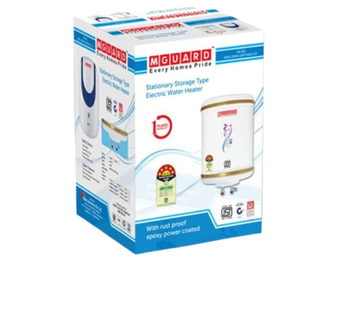 Geyser Packaging Box - Paper Material Multi Color Design | Eco-Friendly Printed Geyser Packing Solution for Secure Transportation