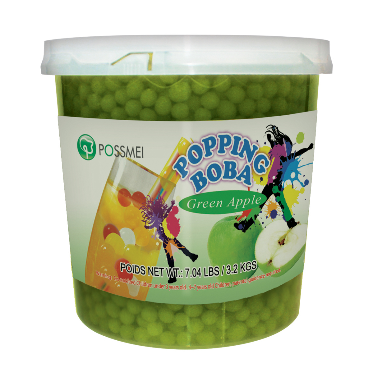 Green Apple Popping Boba