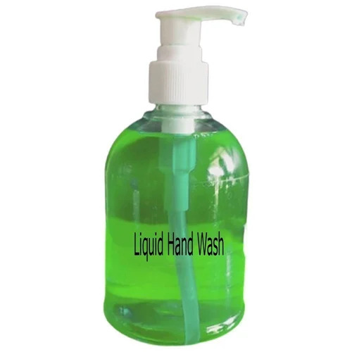 Liquid Hand Wash - 500 ml 99% Pure Green Herbal Formula | Aloe Essence Germ-Killing Fresh Floral & Lemon Perfume Medicated Soap Foam